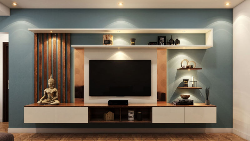 客廳空間放大術｜電視櫃尺寸、高度、深度與收納重點大公開！