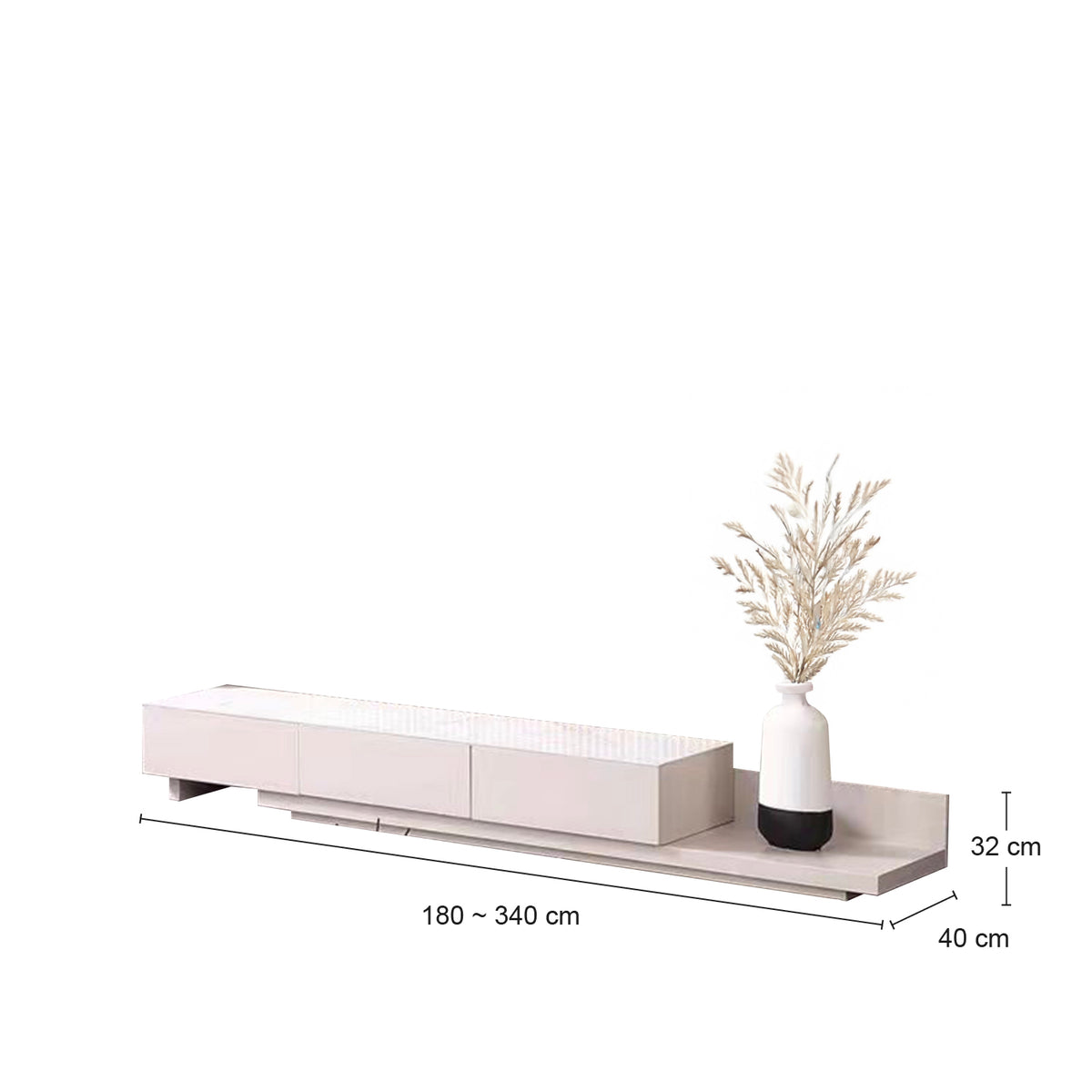 FLEXORA 電視櫃尺寸示意圖