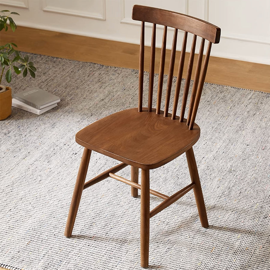 《銅標福利品》VEVY 實木餐椅 , 北美黑胡桃木