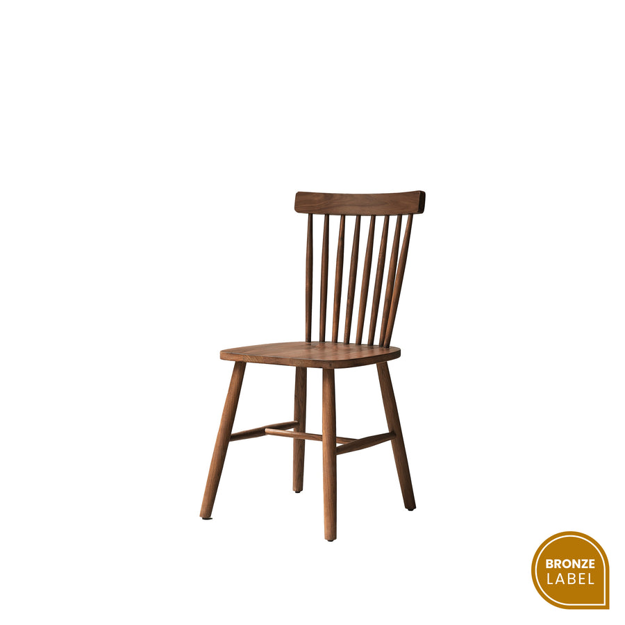 《銅標福利品》VEVY 實木餐椅 , 北美黑胡桃木