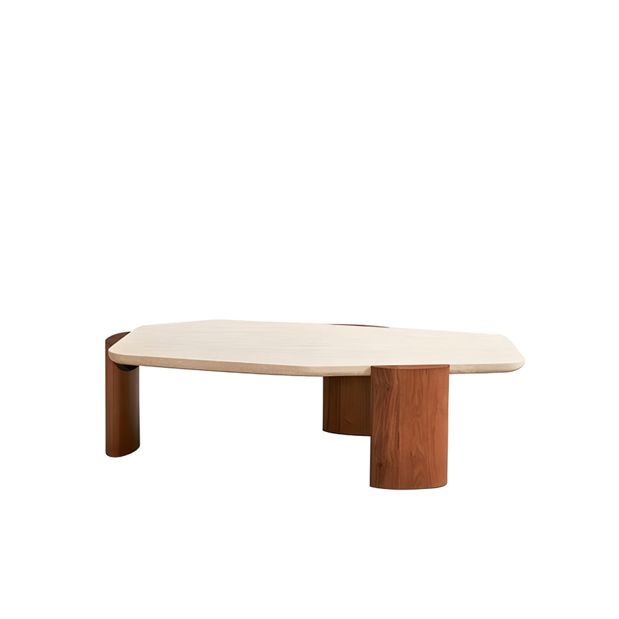 RECTANE 洞石岩板茶几