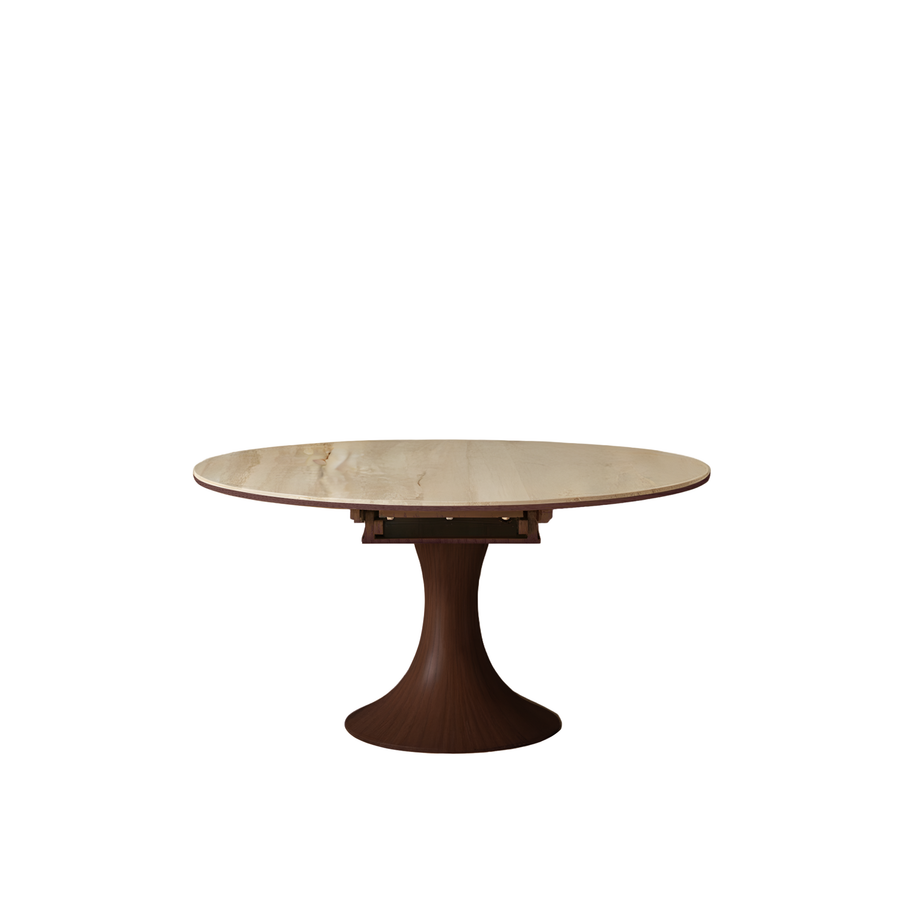 VELNIA 岩板延伸圓餐桌