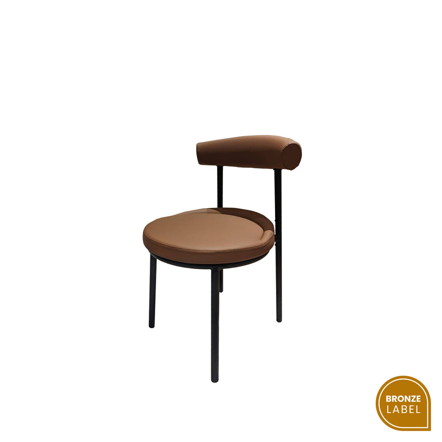 《銅標福利品》ROME 餐椅 , 琥珀色