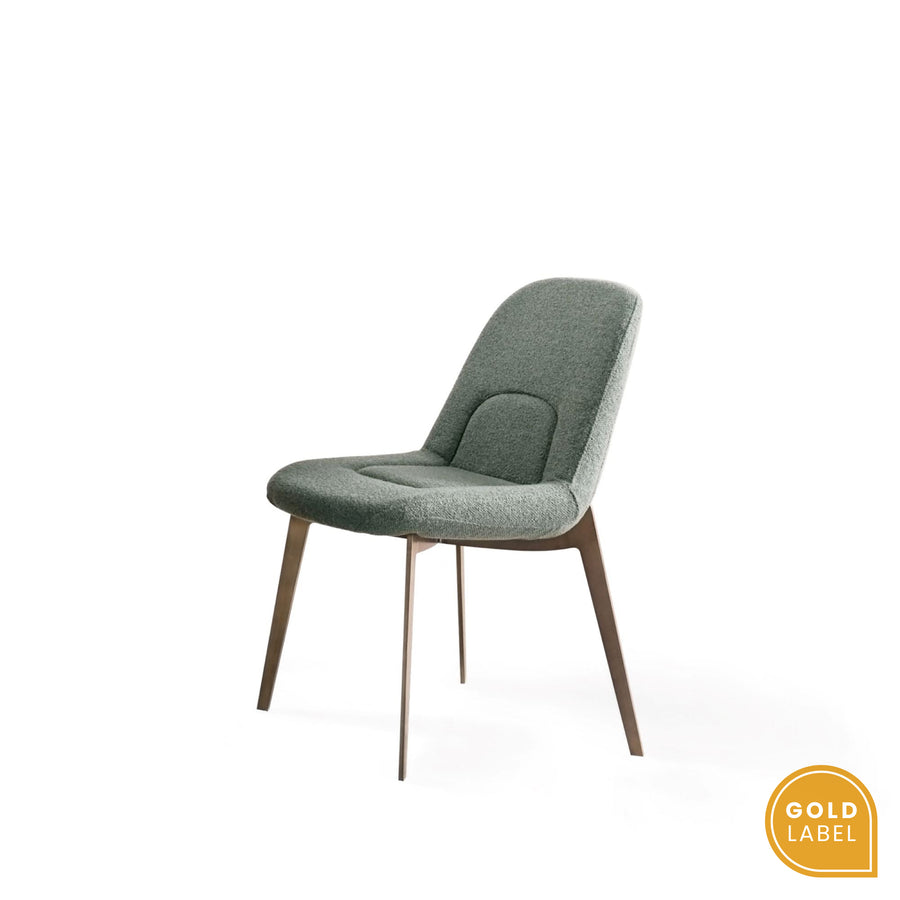 《金標福利品》ROANNE 餐椅 深綠色