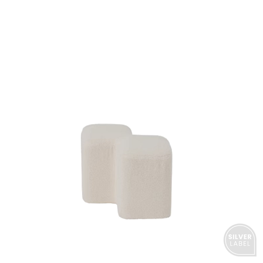 《銀標福利品》PLOHA 方凳 雙人座 白色